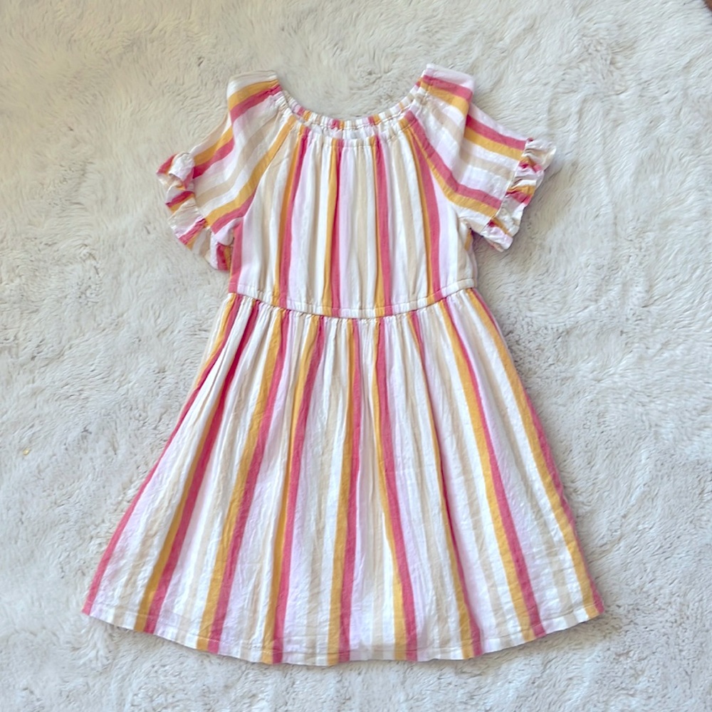 Old Navy striped Dress 4T